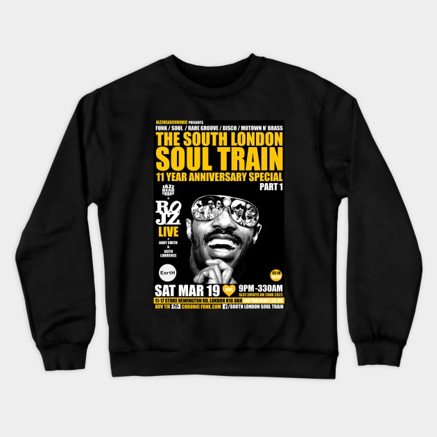 POSTER - THE SOUTH LONDON - SOUL TRAIN - ANDY SMITH Crewneck Sweatshirt by Promags99